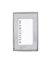 Mariposa Pearled Wide Frame, 5"x7"