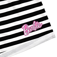 Barbie Girls T-Shirt and French Terry Shorts Outfit Set