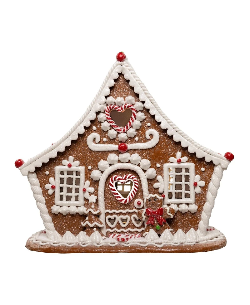 Kurt Adler 7.87-Inch Battery Operated Led Gingerbread House