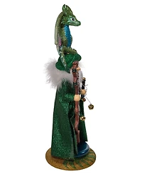 Kurt Adler 18-Inch Hollywood Wizard with Dragon Nutcracker
