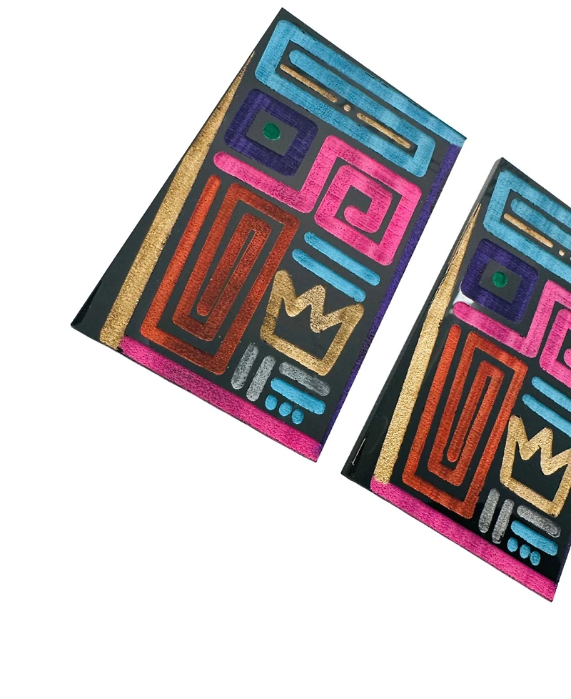 Swanky Designs Hand Painted Studs