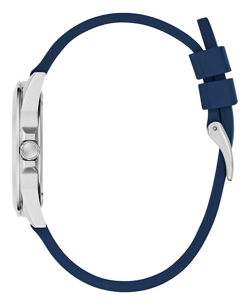 Guess Women's Analog Blue Silicone Watch 36mm