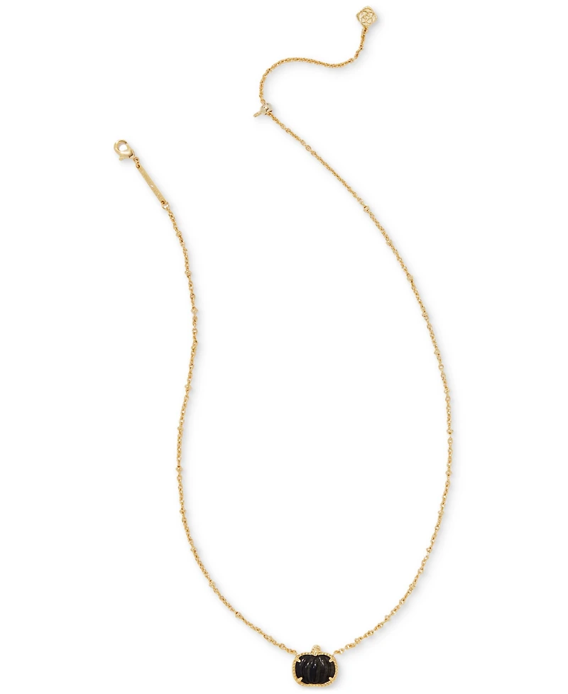 Kendra Scott 14k Gold-Plated Pumpkin 19" Adjustable Pendant Necklace