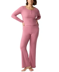 Gap GapBody Women's Long-Sleeve Rib Pajama Top