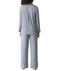 Gap GapBody Women's 2-Pc. Notch Collar Pajama Set