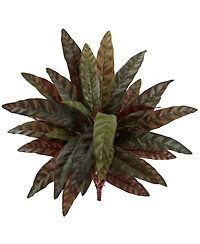 Slickblue Peacock Artificial Plant for Bold Indoor Decor (Set of 4)