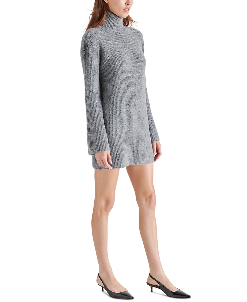 Steve Madden Women's Abbie Turtleneck Sweater Dress