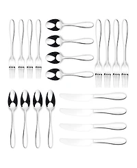 Ornative Amadea Mirror 20 Piece Flatware Set, Service for 4