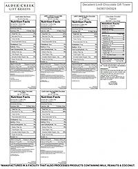 Alder Creek Gift Baskets Decadent Lindt Chocolate Gift Tower, 7 Piece