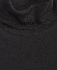 Alfani Men's Merino Wool-Blend Turtleneck Sweater, Created for Macy's
