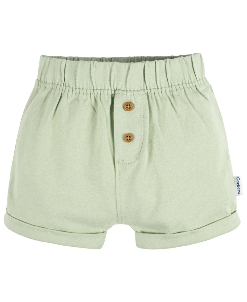 Gerber Baby Knit Short, 3-Pack