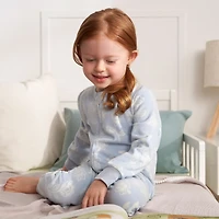 Gerber Baby Girls Footless Fleece Pajamas, 3-Pack