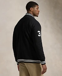 Polo Ralph Lauren Men's Big & Tall Big Pony Fleece Baseball Jacket