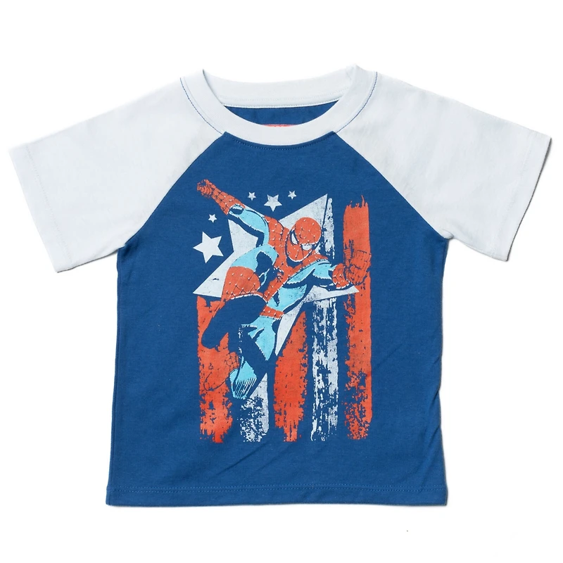 Avengers Little Boys Marvel X-Men Spider-Man 3 Pack Pullover T-Shirts