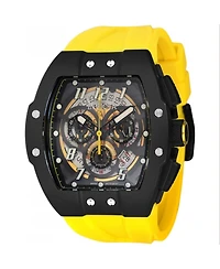 Invicta Men's 44413 Jm Correa Quartz Multifunction Black, Transparent Dial Watch