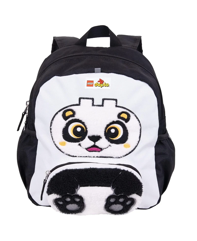 LegoBags Lego Duplo Block Backpack, Toddler-Sized School and Travel Bag for Boys and Girls, Panda