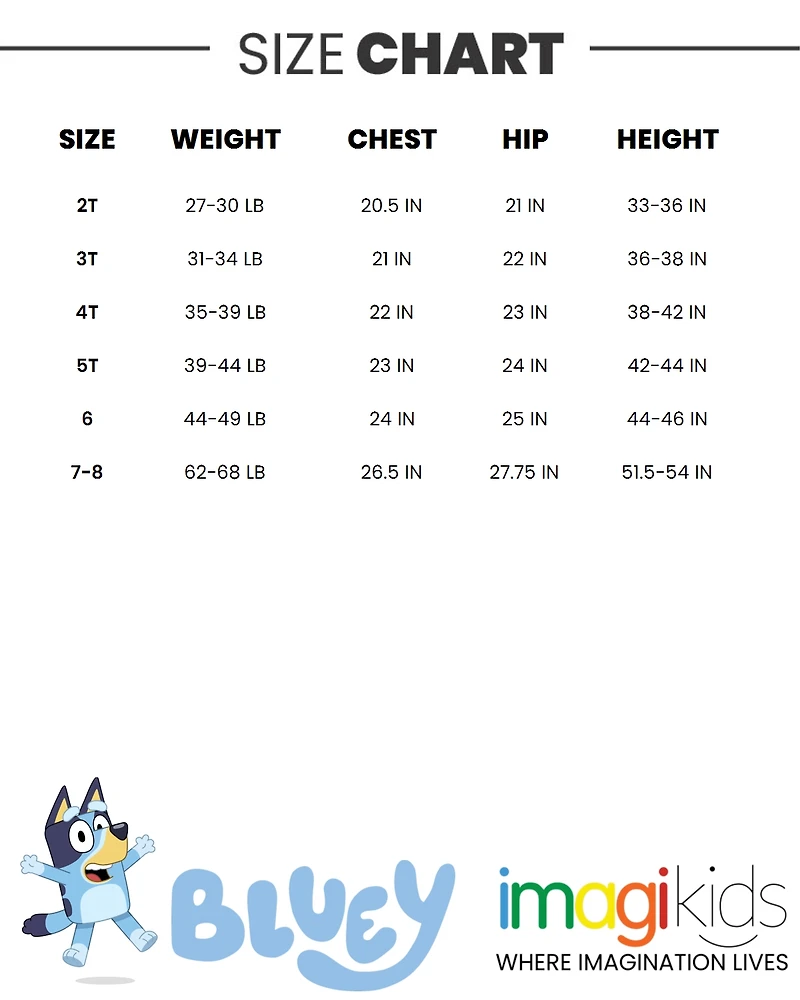 Bluey Toddler Boys Bingo Cozy Sherpa Zip Up Cosplay Hoodie