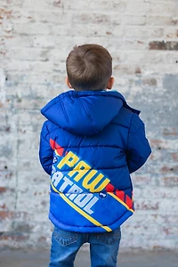 Paw Patrol Boys Zip Up Winter Coat Puffer Jacket