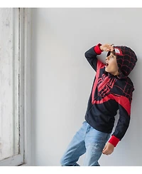 Marvel Toddler Boys Spider-Man Spider-Verse Venom Zip Up Hoodie to