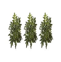 Slickblue Bracken Fern Artificial PlantBracken Fern Artificial Plant for Natural-Looking Greenery (Set of 3)