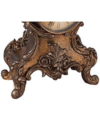 Kensington Hill Taryn Vintage Style 16 1/4" High Table Clock