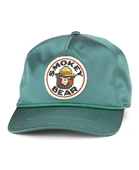 American Needle Men's Green Smokey Bear Blazer Adjustable Hat