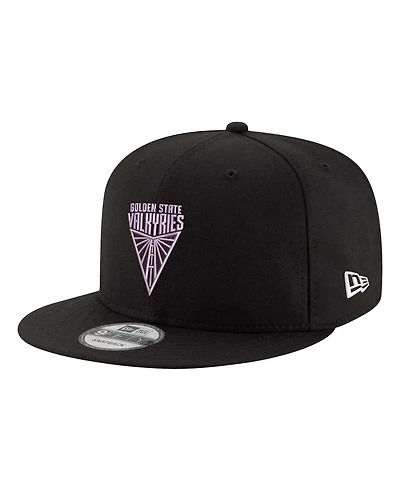New Era Men's and Women's Eclipse Black Golden State Valkyries Logo 9FIFTY Snapback Hat