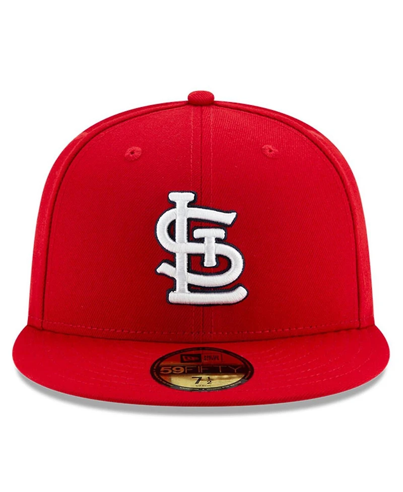 New Era Men's Red St. Louis Cardinals National Baseball Hall of Fame 59FIFTY Fitted Hat