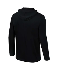 Colosseum Men's Black Oklahoma State Cowboys Logo Lockup Active Blend Long Sleeve T-Shirt Hoodie