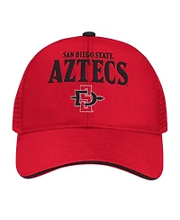 Colosseum Men's Cardinal San Diego State Aztecs Wyatt Adjustable Hat