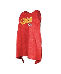 New Era Women's Red Kansas City Chiefs Space Dye Active Tank Top