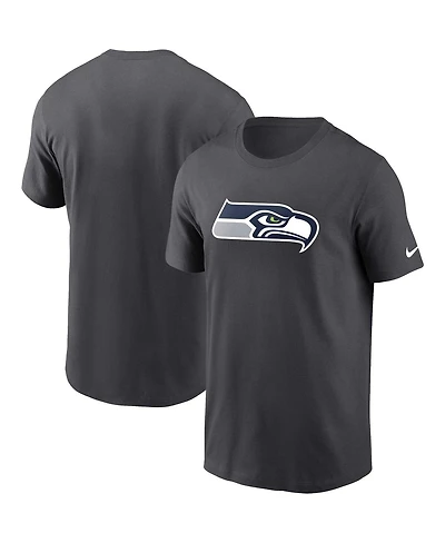 Nike Men's Anthracite Seattle Seahawks Logo Essential T-Shirt