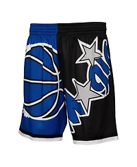 Mitchell & Ness Men's Royal Orlando Magic Big Face 5.0 Fashion Shorts
