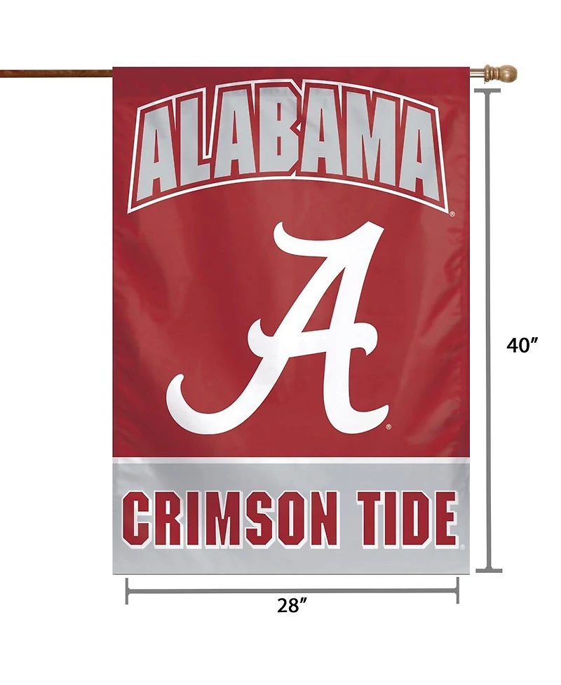 Wincraft Alabama Crimson Tide 28" x 40" Full Name House Flag