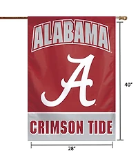 Wincraft Alabama Crimson Tide 28" x 40" Full Name House Flag
