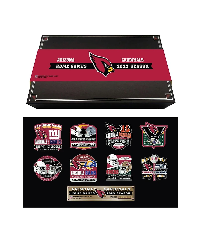 Mojo Arizona Cardinals 2023 Game Day Pin Collector Set