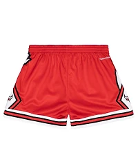 Mitchell & Ness Women's Red Chicago Bulls Swingman Big Face 3.0 Basketball Shorts