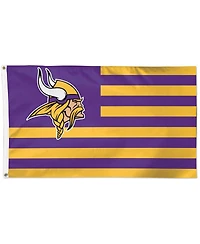 Wincraft Minnesota Vikings 3' x 5' Americana Stars Stripes Deluxe Flag
