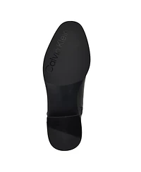Calvin Klein Women's Jasen Buckle Strap Block Heel Booties