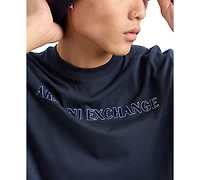 A|X Armani Exchange Men's Tonal Logo Print T-Shirt