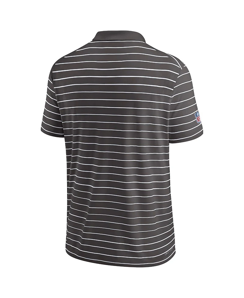 Nike Men's Pewter Tampa Bay Buccaneers Sideline Lock Up Victory Performance Polo