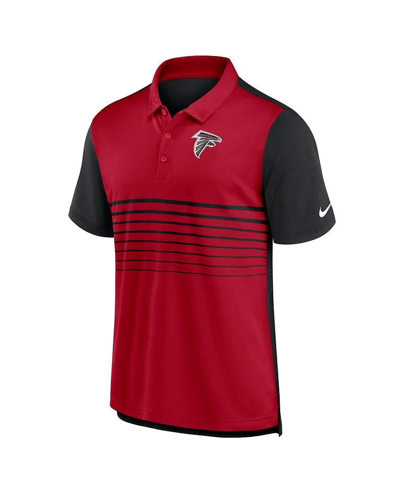 Nike Men's Black/Red Atlanta Falcons Fashion Performance Polo