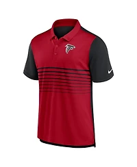 Nike Men's Black/Red Atlanta Falcons Fashion Performance Polo