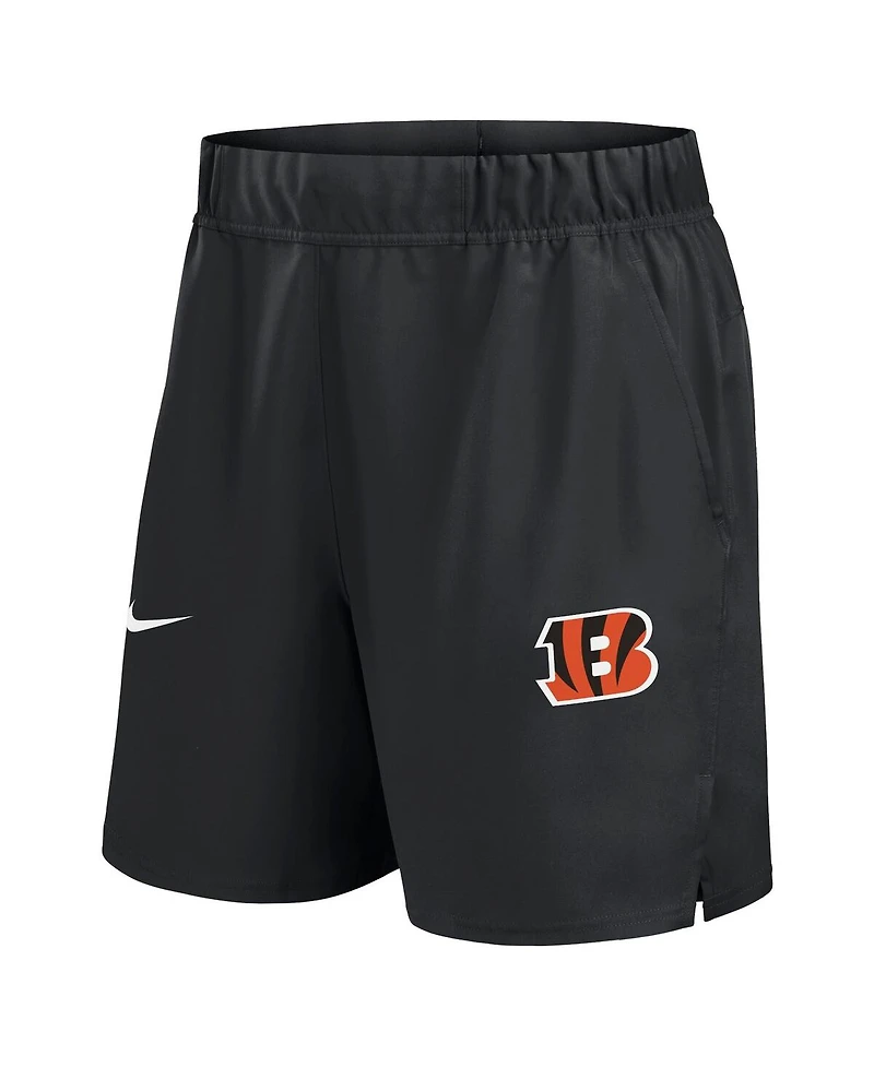 Nike Men's Black Cincinnati Bengals Blitz Victory Performance Shorts