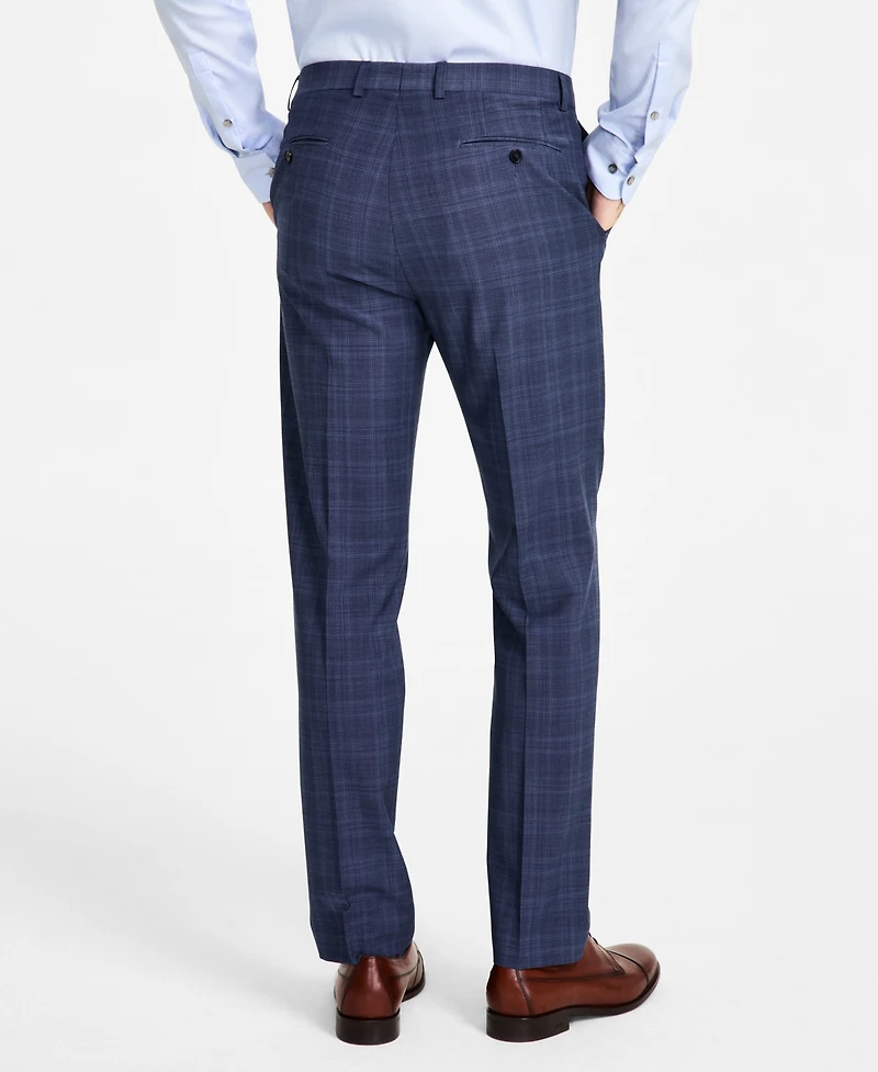 Calvin Klein Men's Slim-Fit Wool Blend Suit Pants