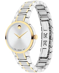 Movado Women's Portfolio Swiss Quartz Stainless Steel Yellow Pvd Watch 28MM
