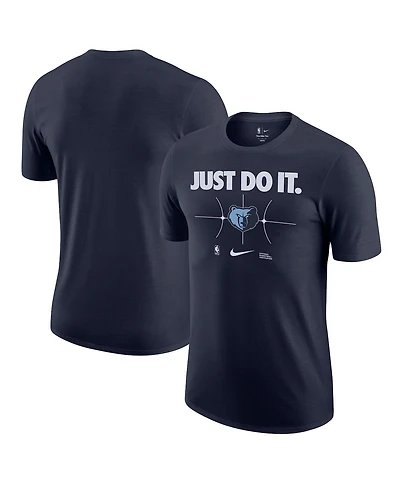 Nike Men's Navy Memphis Grizzlies Just Do It T-Shirt