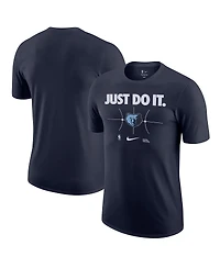 Nike Men's Navy Memphis Grizzlies Just Do It T-Shirt