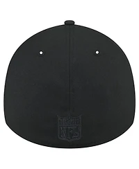 New Era Men's Black Jacksonville Jaguars Throwback 39THIRTY Flex Hat