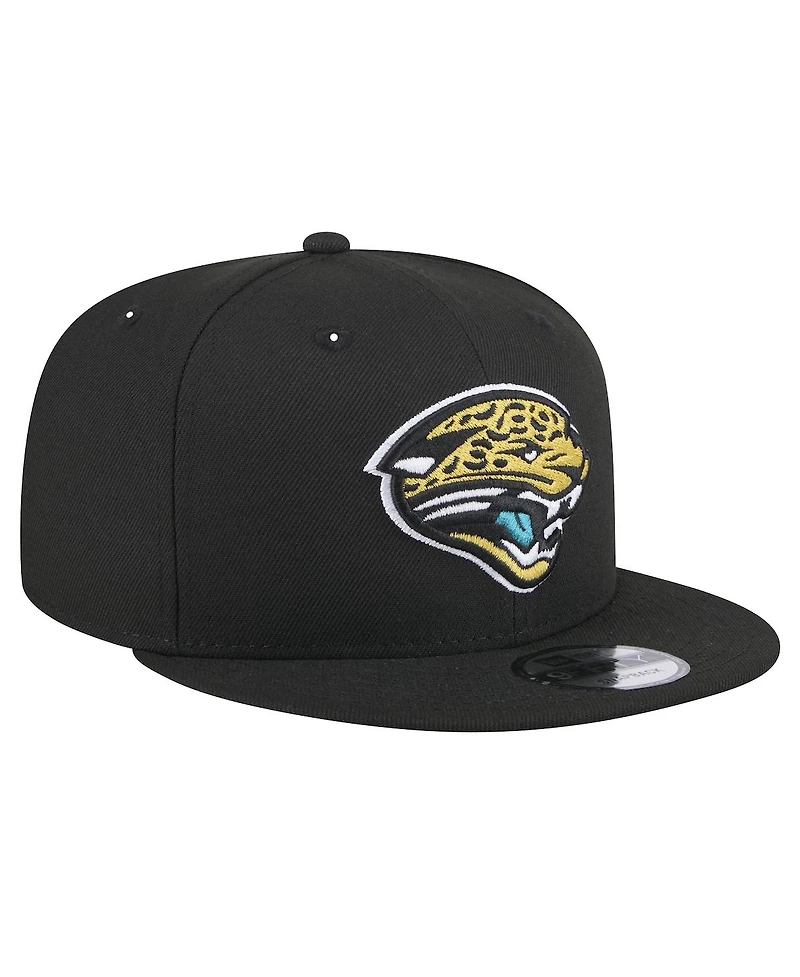 New Era Men's Jacksonville Jaguars Throwback Logo Standard 9FIFTY Snapback Hat
